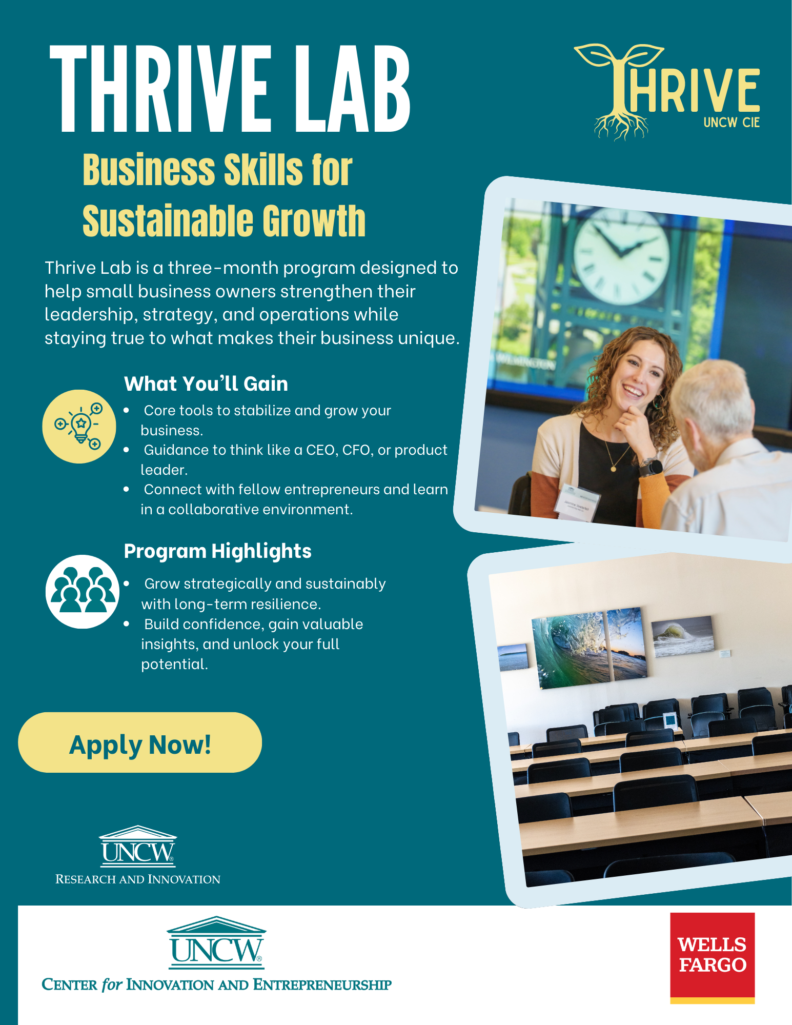 Thrive Lab Flyer